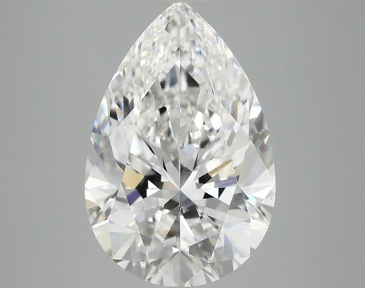 5.06 Carat Pear Shaped Excellent Cut VS1 IGI Certified Lab Grown Diamond