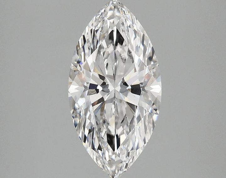 2.09 Carat Marquise Shaped Ideal Cut VS1 IGI Certified Lab Grown Diamond