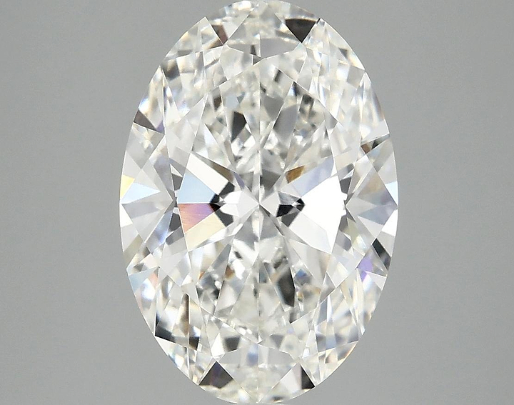 3.98 Carat Oval Shaped Ideal Cut VVS2 IGI Certified Lab Grown Diamond