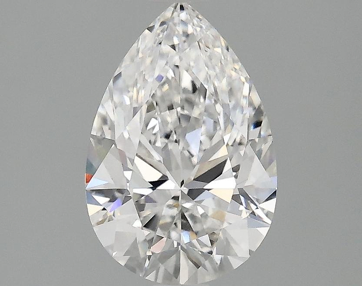 1.53 Carat Pear Shaped Excellent Cut VVS2 IGI Certified Lab Grown Diamond
