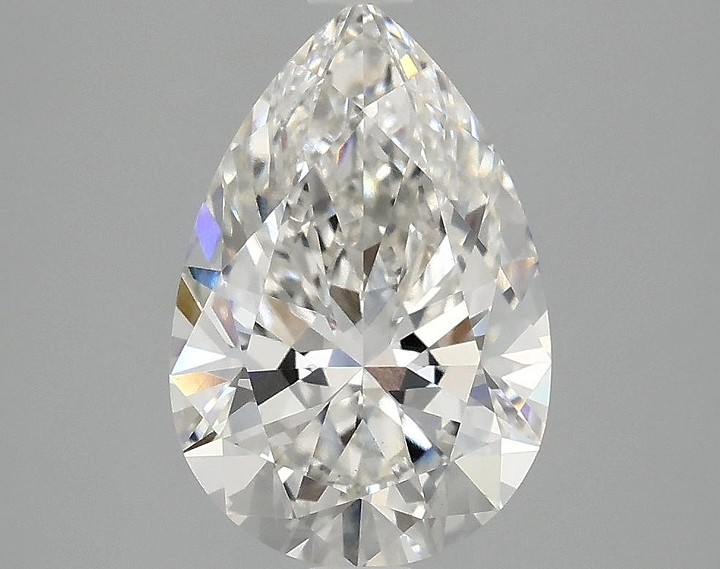 2.51 Carat Pear Shaped Excellent Cut VS1 IGI Certified Lab Grown Diamond