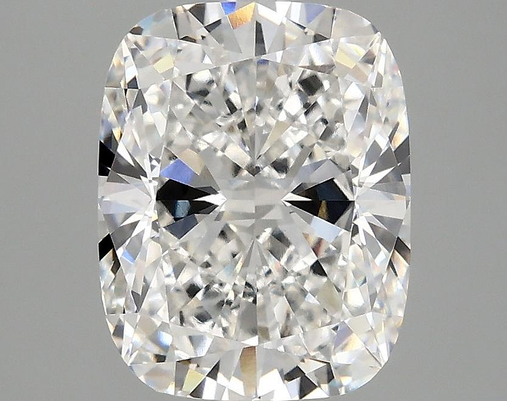 3.02 Carat Cushion Shaped Excellent Cut VVS2 IGI Certified Lab Grown Diamond