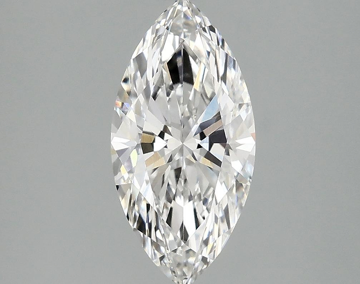 1.55 Carat Marquise Shaped Ideal Cut VVS2 IGI Certified Lab Grown Diamond