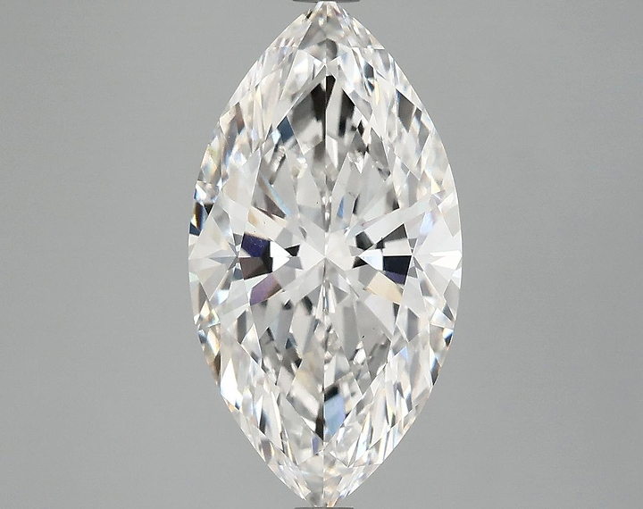 3.85 Carat Marquise Shaped Excellent Cut VS1 IGI Certified Lab Grown Diamond