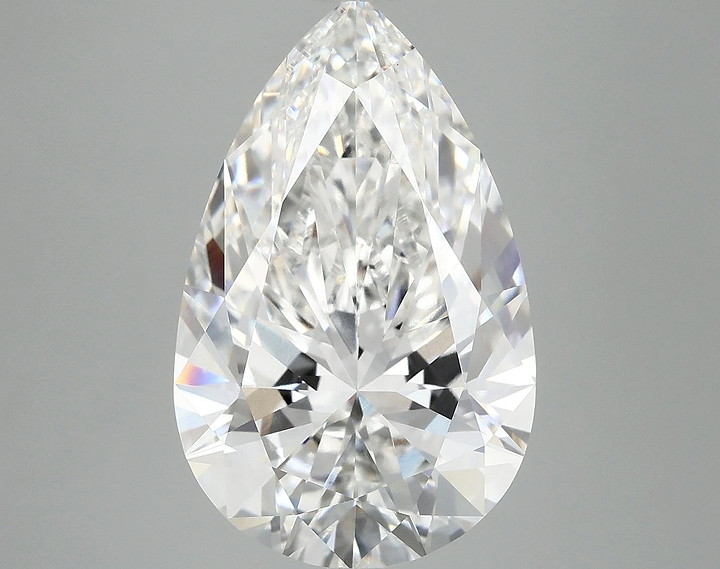7.19 Carat Pear Shaped Ideal Cut VS1 IGI Certified Lab Grown Diamond