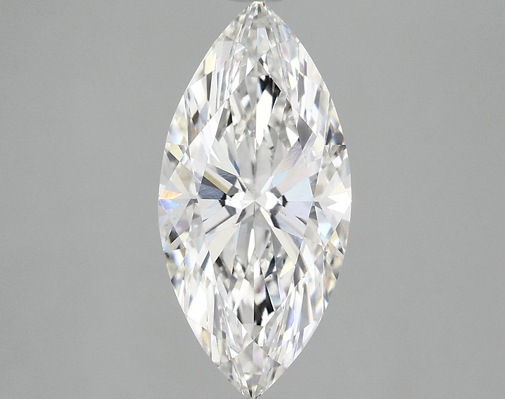 2.85 Carat Marquise Shaped Excellent Cut VS1 IGI Certified Lab Grown Diamond