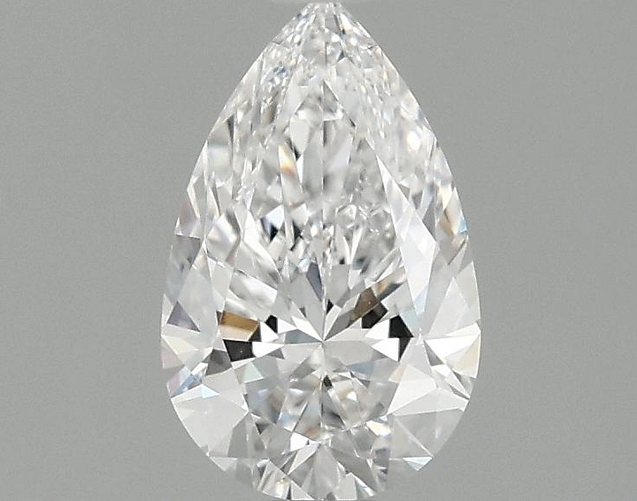 0.99 Carat Pear Shaped Ideal Cut VVS2 IGI Certified Lab Grown Diamond