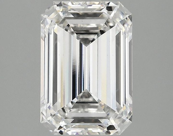 2.5 Carat Emerald Shaped Ideal Cut VS1 IGI Certified Lab Grown Diamond