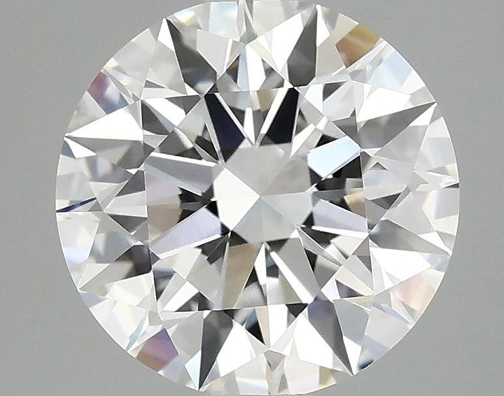 2.93 Carat Round Shaped Ideal Cut VVS2 IGI Certified Lab Grown Diamond