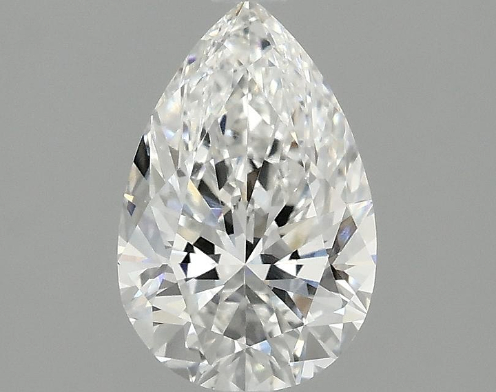 1.5 Carat Pear Shaped Excellent Cut VVS2 IGI Certified Lab Grown Diamond