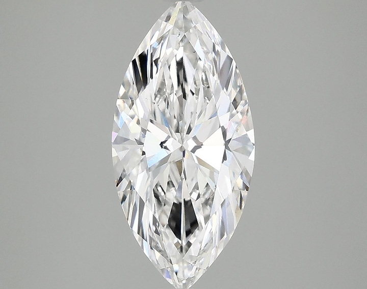 2.6 Carat Marquise Shaped Excellent Cut VS1 IGI Certified Lab Grown Diamond