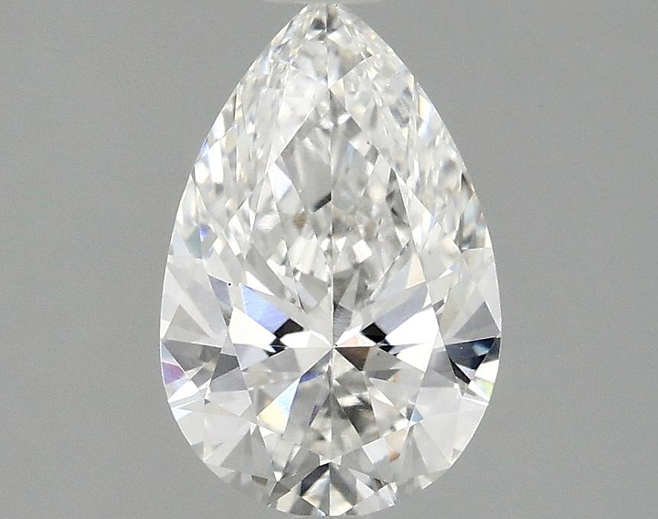 1.47 Carat Pear Shaped Excellent Cut VS1 IGI Certified Lab Grown Diamond