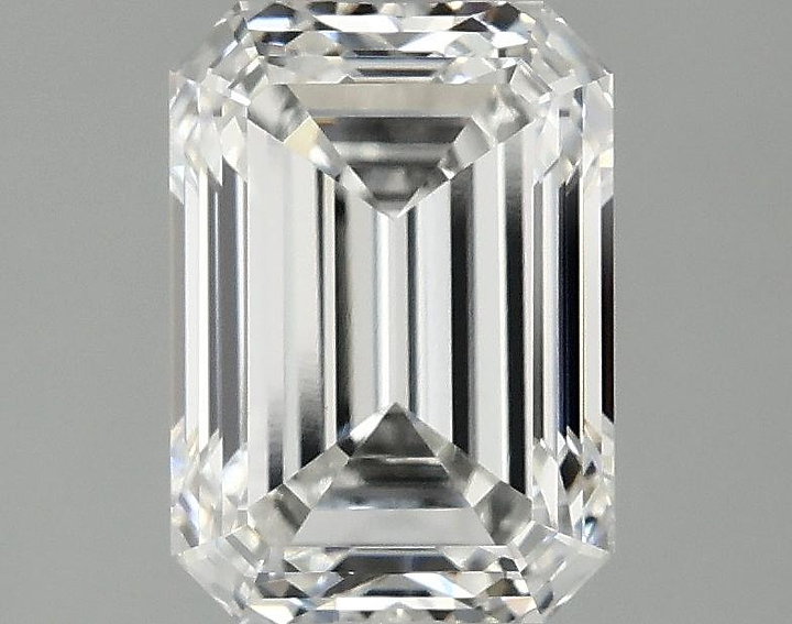 2.55 Carat Emerald Shaped Ideal Cut VVS2 IGI Certified Lab Grown Diamond