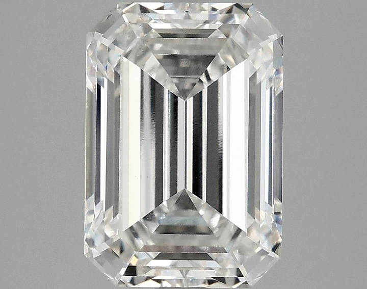 3.06 Carat Emerald Shaped Ideal Cut VS1 IGI Certified Lab Grown Diamond