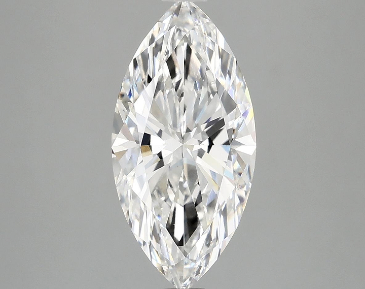 2.5 Carat Marquise Shaped Ideal Cut VS1 IGI Certified Lab Grown Diamond