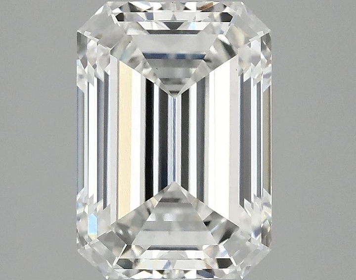 2.93 Carat Emerald Shaped Ideal Cut VS1 IGI Certified Lab Grown Diamond
