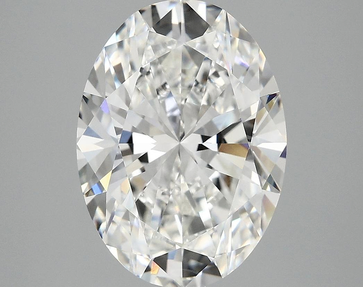 3.9 Carat Oval Shaped Excellent Cut VVS2 IGI Certified Lab Grown Diamond