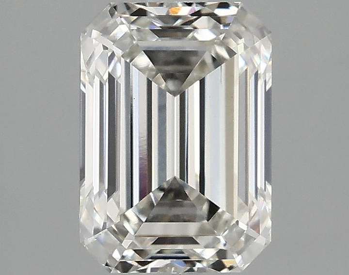 2.06 Carat Emerald Shaped Ideal Cut VS1 IGI Certified Lab Grown Diamond