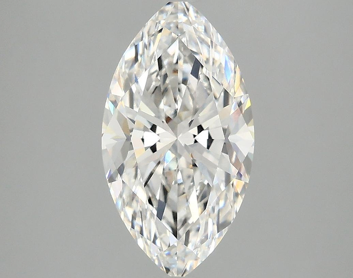 2.09 Carat Marquise Shaped Excellent Cut VVS2 IGI Certified Lab Grown Diamond