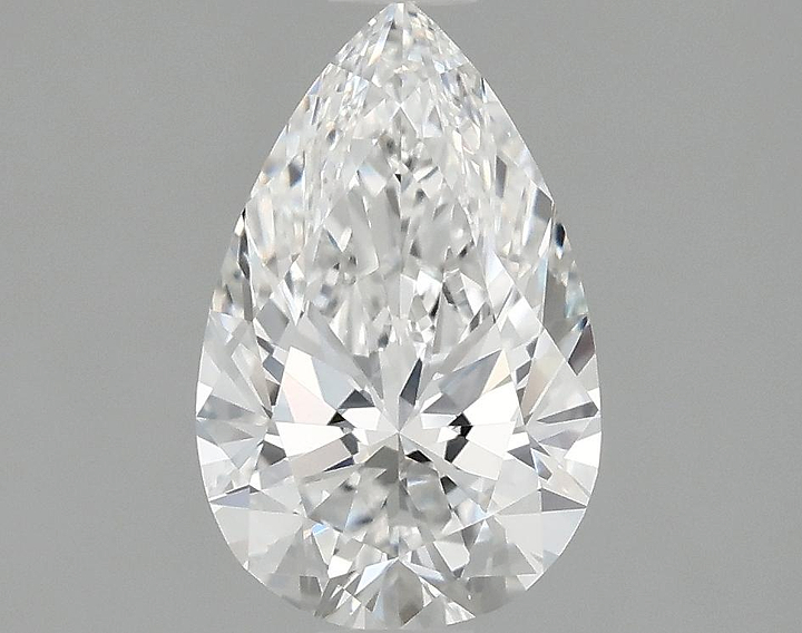1.06 Carat Pear Shaped Ideal Cut VVS1 IGI Certified Lab Grown Diamond