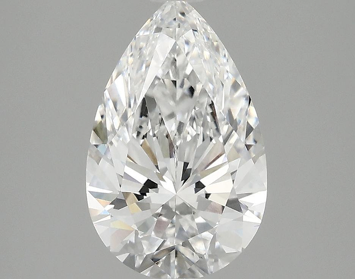 2.01 Carat Pear Shaped Ideal Cut VVS2 IGI Certified Lab Grown Diamond