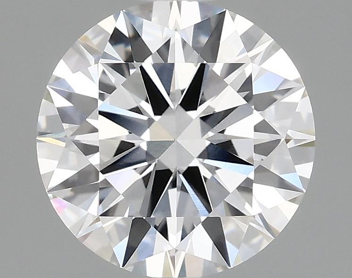1.57 Carat Round Shaped Ideal Cut VVS2 IGI Certified Lab Grown Diamond
