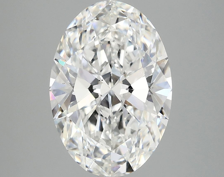 3.84 Carat Oval Shaped Ideal Cut VS2 IGI Certified Lab Grown Diamond