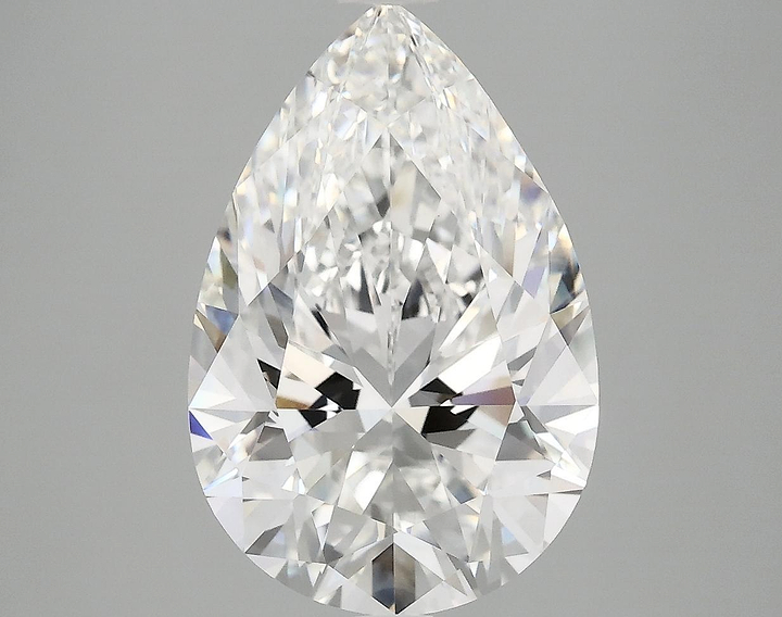 5.05 Carat Pear Shaped Excellent Cut VVS2 IGI Certified Lab Grown Diamond