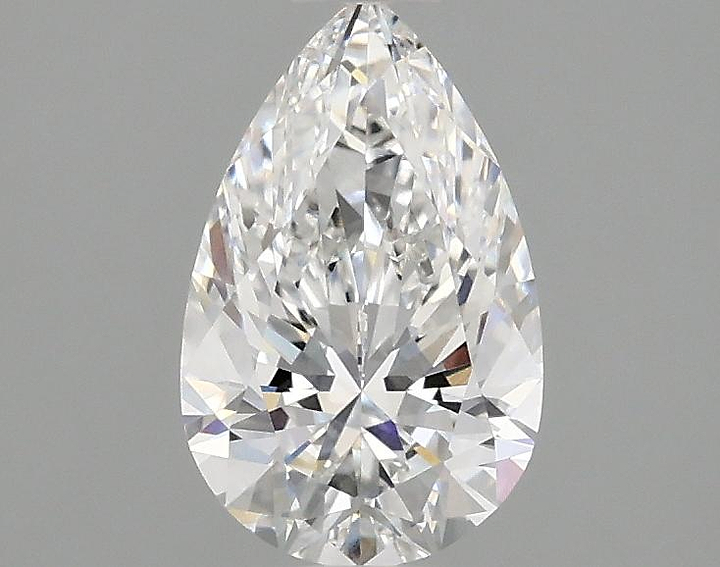 1.02 Carat Pear Shaped Ideal Cut VVS2 IGI Certified Lab Grown Diamond
