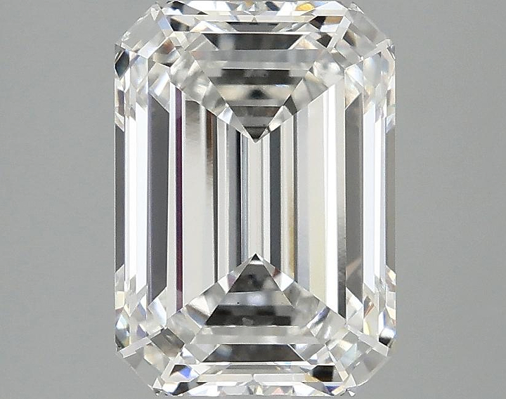 2.88 Carat Emerald Shaped Ideal Cut VS1 IGI Certified Lab Grown Diamond
