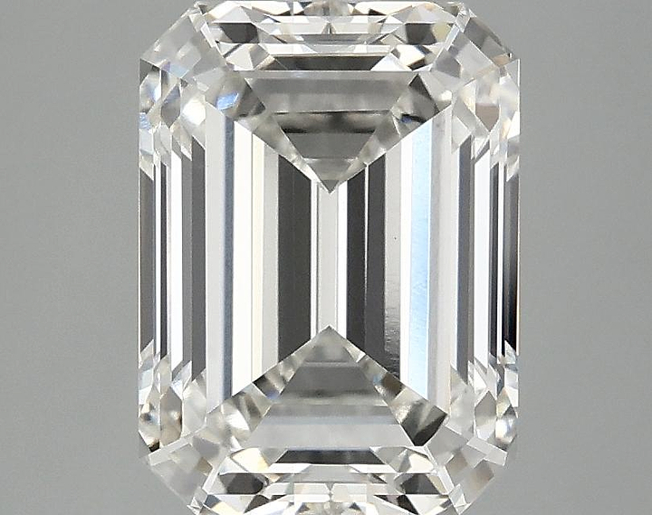 3.07 Carat Emerald Shaped Excellent Cut VS1 IGI Certified Lab Grown Diamond