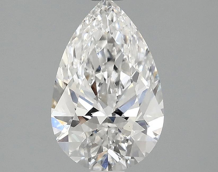 1.48 Carat Pear Shaped Ideal Cut VS1 IGI Certified Lab Grown Diamond