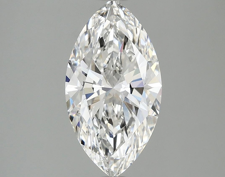 2.0 Carat Marquise Shaped Excellent Cut VVS2 IGI Certified Lab Grown Diamond