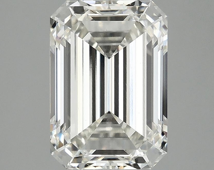 3.06 Carat Emerald Shaped Ideal Cut VS1 IGI Certified Lab Grown Diamond