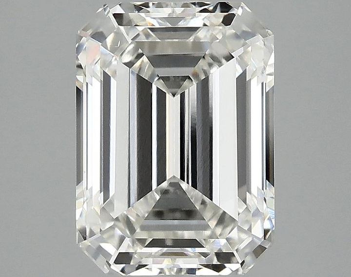 3.02 Carat Emerald Shaped Excellent Cut VS1 IGI Certified Lab Grown Diamond