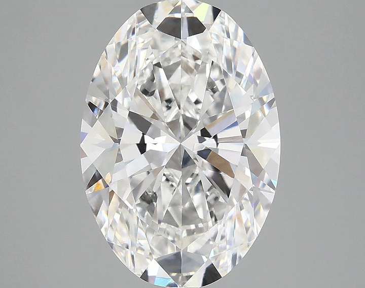 3.98 Carat Oval Shaped Ideal Cut VVS2 IGI Certified Lab Grown Diamond
