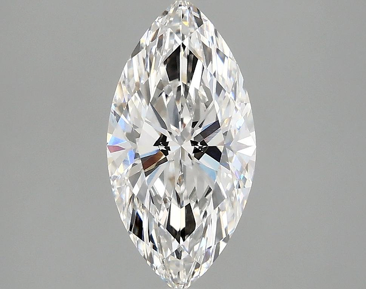 1.53 Carat Marquise Shaped Ideal Cut VVS2 IGI Certified Lab Grown Diamond