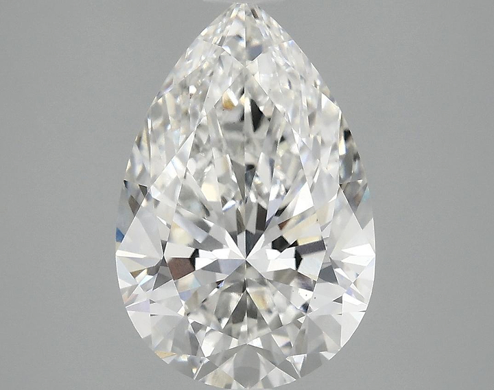 3.06 Carat Pear Shaped Excellent Cut VS1 IGI Certified Lab Grown Diamond