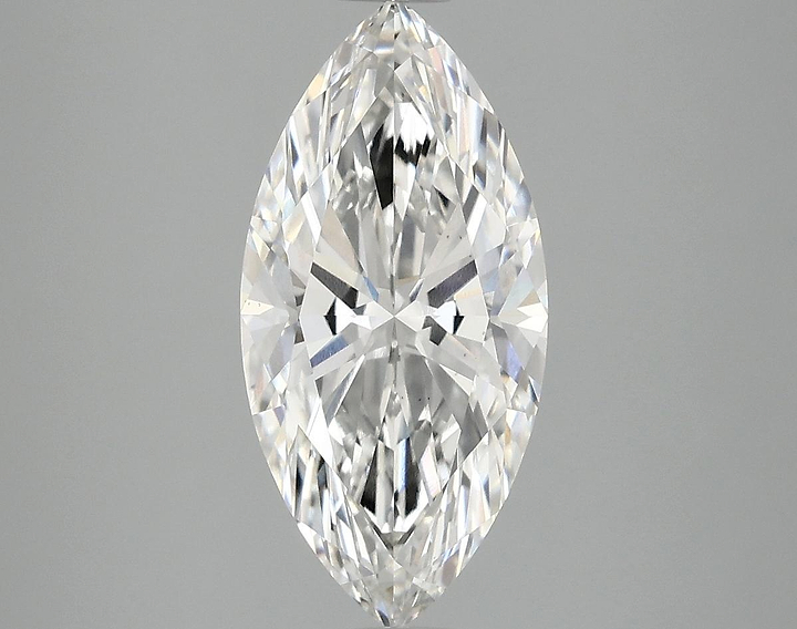 2.58 Carat Marquise Shaped Excellent Cut VS2 IGI Certified Lab Grown Diamond
