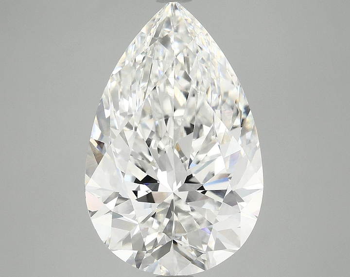 6.2 Carat Pear Shaped Ideal Cut VVS2 IGI Certified Lab Grown Diamond
