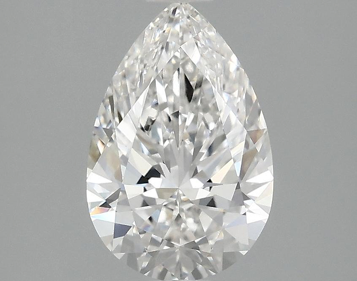 1.58 Carat Pear Shaped Excellent Cut VVS2 IGI Certified Lab Grown Diamond