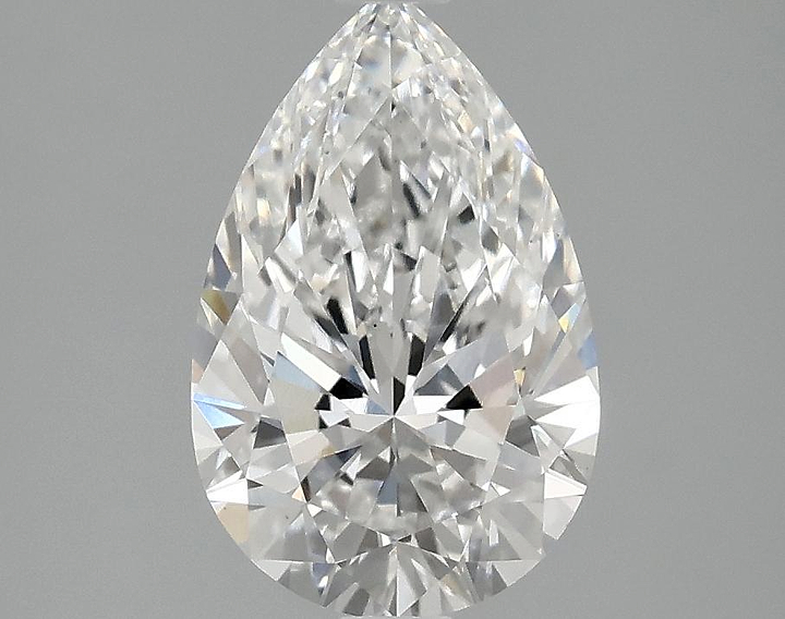 2.07 Carat Pear Shaped Excellent Cut VS1 IGI Certified Lab Grown Diamond