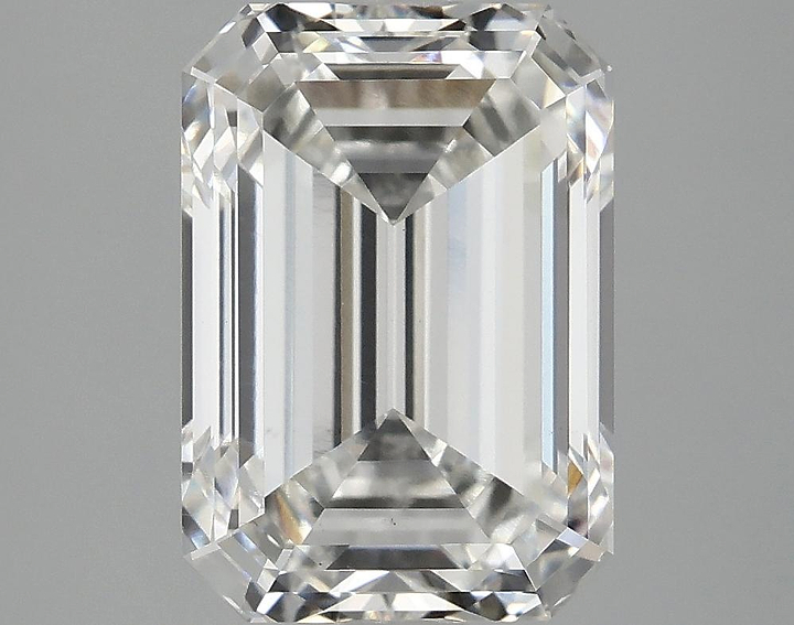 3.01 Carat Emerald Shaped Ideal Cut VS1 IGI Certified Lab Grown Diamond