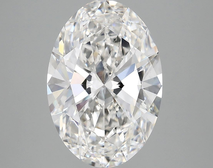 3.8 Carat Oval Shaped Ideal Cut VS2 IGI Certified Lab Grown Diamond