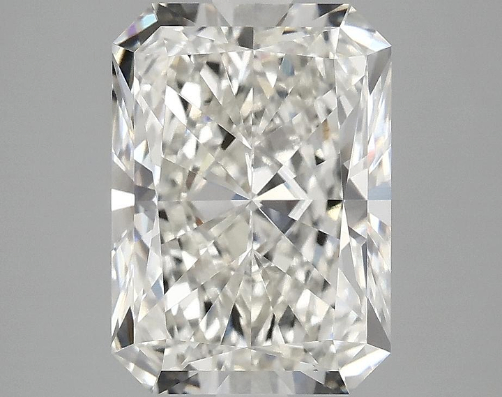 3.55 Carat Radiant Shaped Ideal Cut VVS2 IGI Certified Lab Grown Diamond