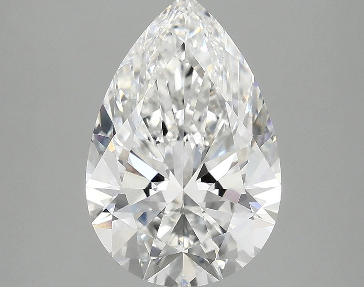 3.09 Carat Pear Shaped Excellent Cut VS1 IGI Certified Lab Grown Diamond
