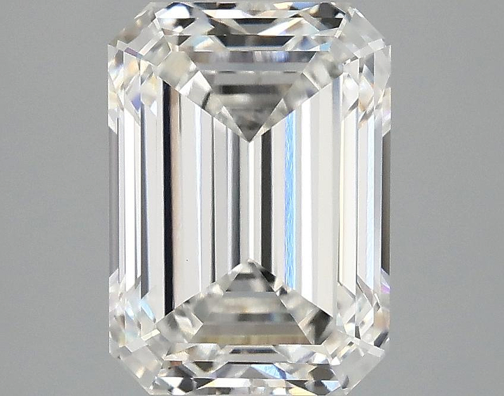 3.27 Carat Emerald Shaped Excellent Cut VVS2 IGI Certified Lab Grown Diamond