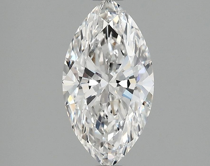 1.44 Carat Marquise Shaped Excellent Cut VVS2 IGI Certified Lab Grown Diamond