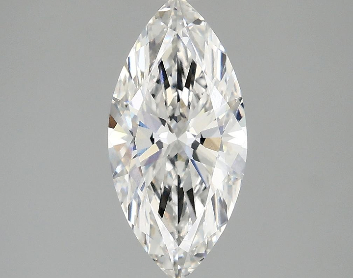 1.47 Carat Marquise Shaped Excellent Cut VVS2 IGI Certified Lab Grown Diamond