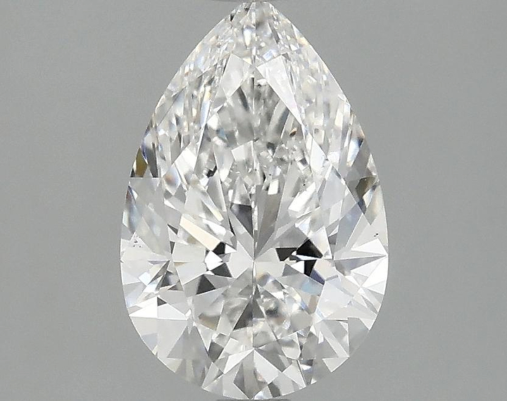 1.55 Carat Pear Shaped Excellent Cut VS2 IGI Certified Lab Grown Diamond